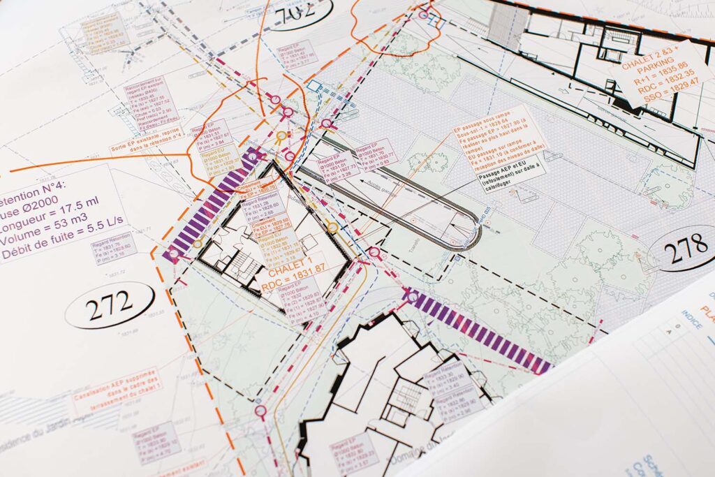 Plan de mesure par MPC Géomètres